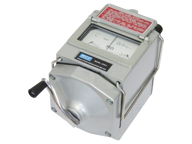 Meter: isolatieweerstand; analoog; 250V; 0÷250MΩ Meter: isolatieweerstand; analoog; 250V; 0÷250MΩ